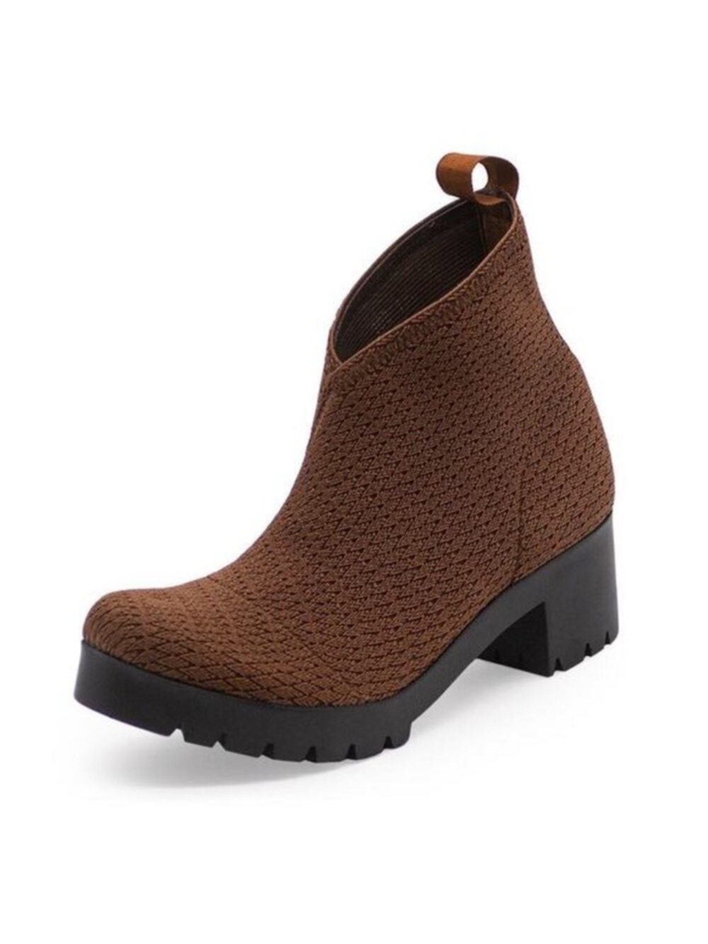 Charleston Shoe Co. Upper Monterey Chestnut‎ Woven Boots